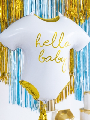 Folija balons bodijs "Hello baby", 51 x 45 cm