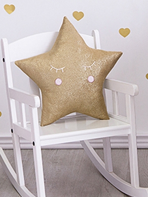 PillowLittle Star - Star, 42 x 40 cm PillowLittle Star - Star, 42 x 40 cm