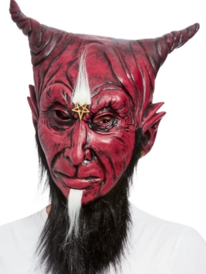 Bārdainā sātaniskā velna maska