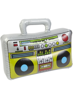 Piepūšams Boom Box pelēkā krāsā 38 cm Piepūšams Boom Box pelēkā krāsā 38 cm