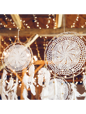 Dream catcher - Feathers, off-white, 30x94 cm Dream catcher - Feathers, off-white, 30x94 cm