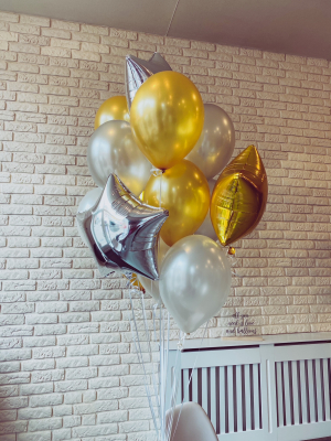 Balloons with helium Balloons with helium