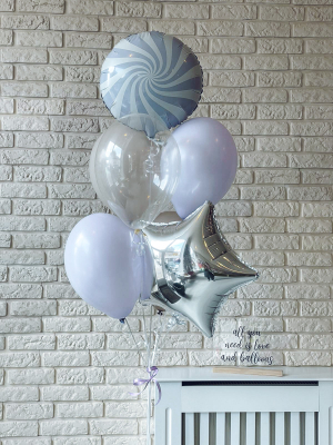 Balloons with helium Balloons with helium