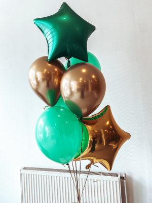 Balloons with helium Balloons with helium