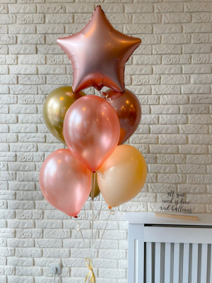 Balloons with helium Balloons with helium