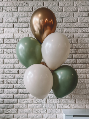 Hēlija balonu pušķis, 6 baloni