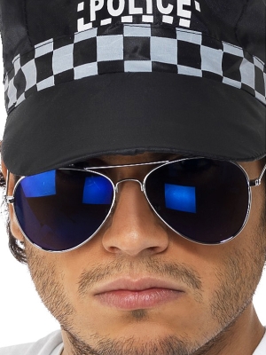 Brilles policistu, spoguļstiklu Brilles policistu, spoguļstiklu