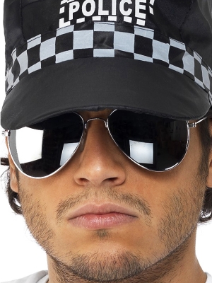 Brilles policista, spoguļstiklu Brilles policista, spoguļstiklu